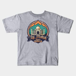 Taj Mahal - Agra India Kids T-Shirt